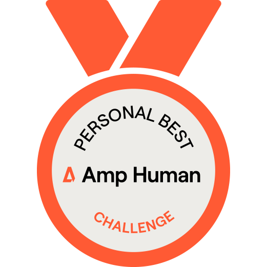 Amp Human’s Personal Best Challenge