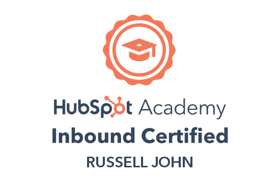 Inbound Certified Badge - Rusell John